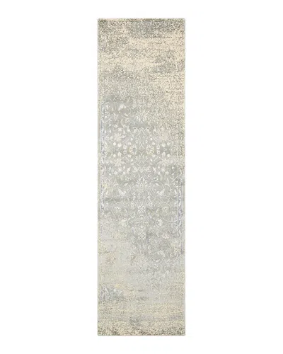 Nourison Luminance Lum10 Area Rug, 2'3 X 8' In Silver