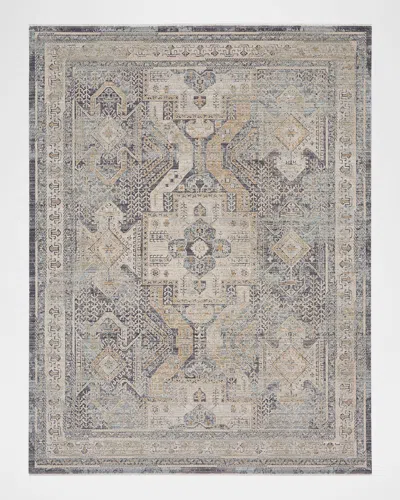 Nourison Lynx Charcoal Power-loomed Rug, 12' X 15' In Multi