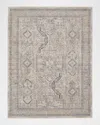 Nourison Lynx Gray/blue Power-loomed Rug, 8' X 10'