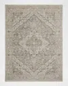 Nourison Lynx Ivory/taupe Power-loomed Rug, 10' X 14'