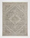 Nourison Lynx Ivory/taupe Power-loomed Rug, 8' X 10'