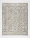 Nourison Lynx Light Blue Power-loomed Rug, 10' X 14'