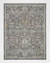 Nourison Lynx Navy Power-loomed Rug, 9' X 12'