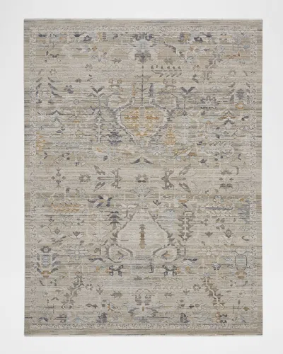 Nourison Lynx Taupe Power-loomed Rug, 10' X 14' In Brown