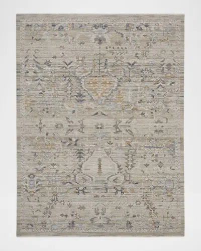 Nourison Lynx Taupe Power-loomed Rug In Brown
