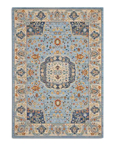 Nourison Majestic Mst03 Area Rug, 5'6 X 8' In Light Blue