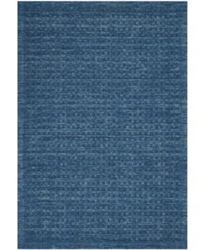 Nourison Marana Mnn01 Navy 8' X 10'6" Area Rug In Blue