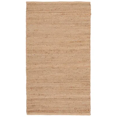 Nourison Natural Jute Njt01 3'x5' Warm Natural Rectangular Area Rug