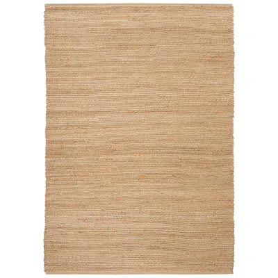 Nourison Natural Jute Njt01 5'x7' Bleached Rectangular Area Rug