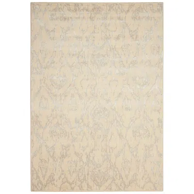Nourison Nepal Nep07 5'3"x7'5" Bone Area Rug