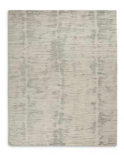Nourison Ocean Ocp03 Area Rug, 5'6 X 7'5 In Ivory/slate