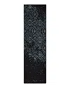 Nourison Opaline Opa06 Area Rug, 2'3 X 8' In Midnight/blue
