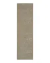 Nourison Opaline Opa08 Area Rug, 2'3 X 8' In Silver
