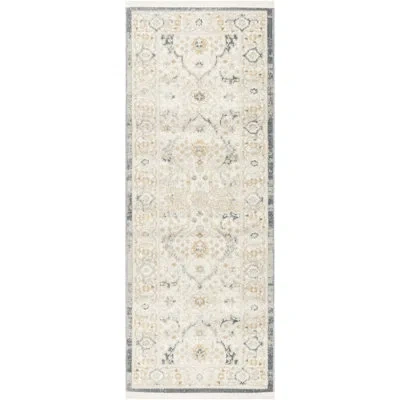 Nourison Pardis 4' X 6' Light Blue Vintage Indoor Rug In Blue;light