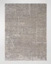 Nourison Paris Hand-knotted Rug, 10' X 14' In Grey Silver
