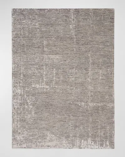 Nourison Paris Hand-knotted Rug, 10' X 14' In Grey