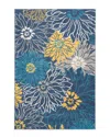 Nourison Passion Rug In Blue