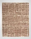 Nourison Pilot Hand-knotted Rug, 9' X 12' In Mocha Ivory