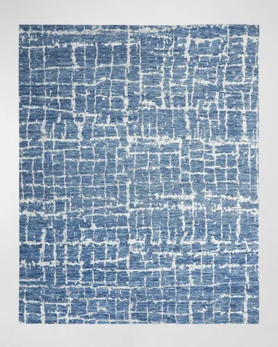 Nourison Pilot Hand-knotted Rug In Blue