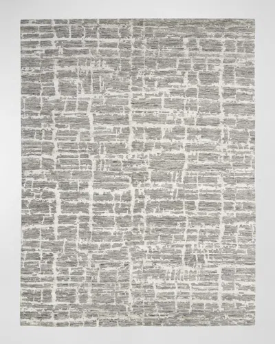 Nourison Pilot Hand-knotted Rug In Gray
