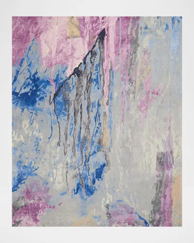 Nourison Prismatic Grey/multicolor Hand-tufted Rug