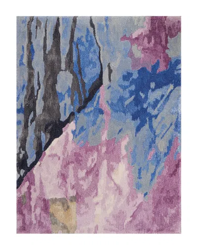 Nourison Prismatic Wool-blend Rug In Grey