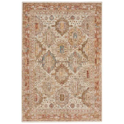 Nourison Sahar 3'11"x5'11" Multi-color Ivory Area Rug