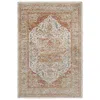 Nourison Sahar Shr06 7'10"x10'4" Rust Ivory Rectangular Area Rug