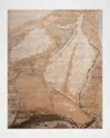 Nourison Shadowing Hand-knotted Rug, 8' X 10' In Beige, Silver 