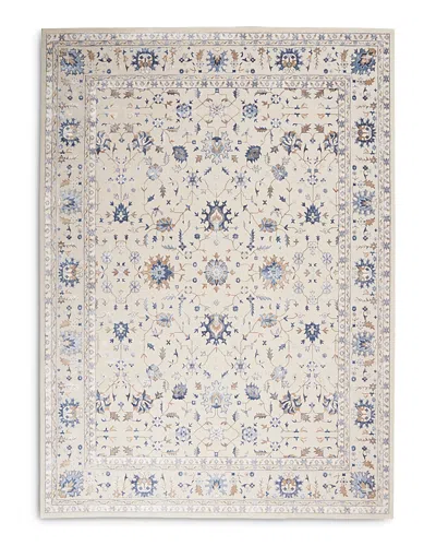Nourison Silky Textures Sly09 Area Rug, 7'10 X 10'6 In Ivory