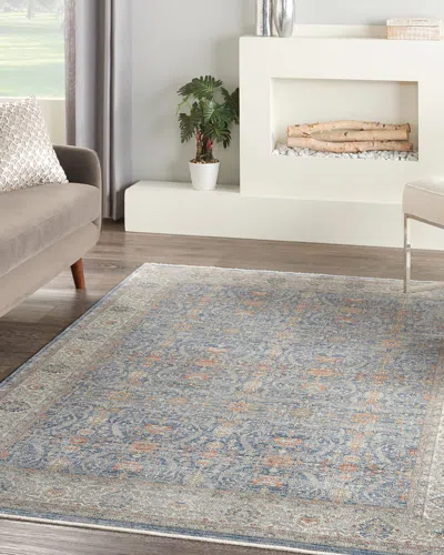 Nourison Simon Power-loomed Rug, 9' X 12' In Light Blue