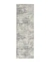 Nourison Solace Rug In Gray