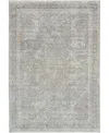 Nourison Starry Nights Stn03 5'3" X 7'3" Area Rug In Silver