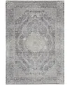 Nourison Starry Nights Stn05 5'3" X 7'3" Area Rug In Charcoal