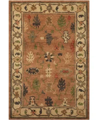 Nourison Tahoe Ta05 Copper 3'9" X 5'9" Area Rug