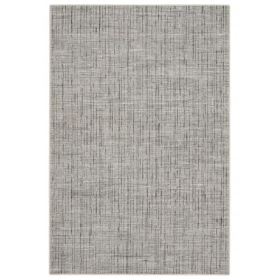 Nourison Texture Weave Txtwv 5'x7'6" Charcoal Rectangular Area Rug