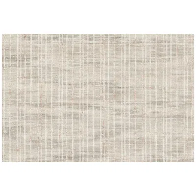 Nourison Texture Weave Txtwv 7'6"x9'6" Linen Rectangular Area Rug