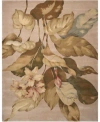Nourison Tropics Ts04 Beige 8' X 11' Area Rug In Beige