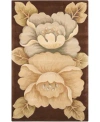 Nourison Tropics Ts09 Brown Rug In Brown
