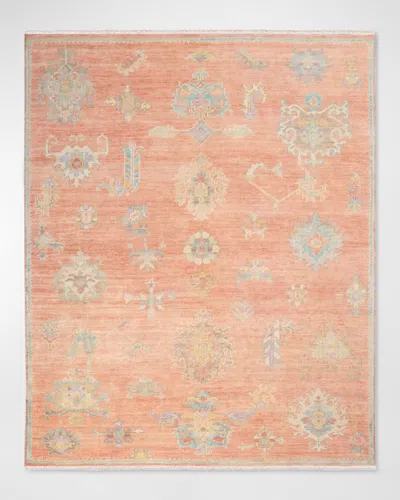 Nourison Verv Hand-knotted Rug In Pink