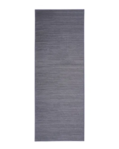Nourison Washable Essentials Wae01 Polyester & Cotton Area Rug In Blue