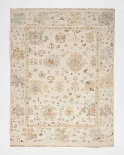 Nourison Whispers Ivory Hand-knotted Rug, 10' X 14' In White