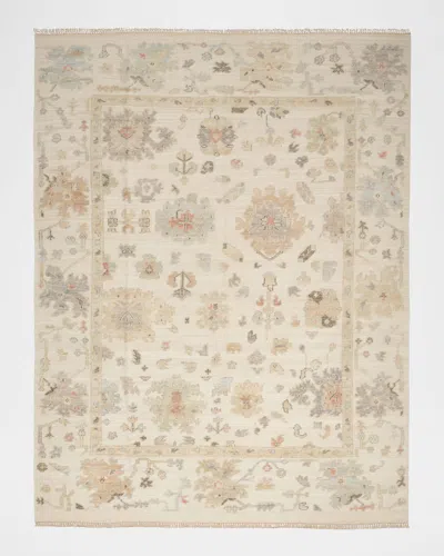 Nourison Whispers Ivory Hand-knotted Rug, 8' X 10' In White