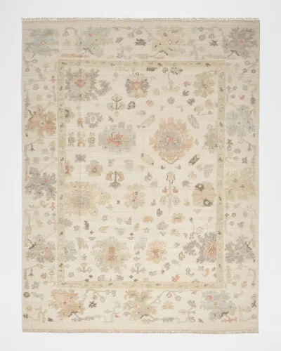 Nourison Whispers Ivory Hand-knotted Rug, 9' X 12' In White