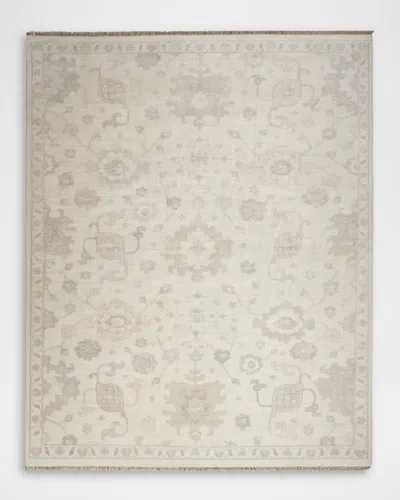Nourison Willow Hand-knotted Rug In White