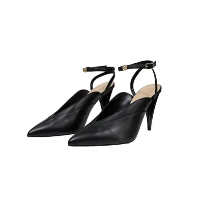 Noushella Women's Anima Heels In Matte Black