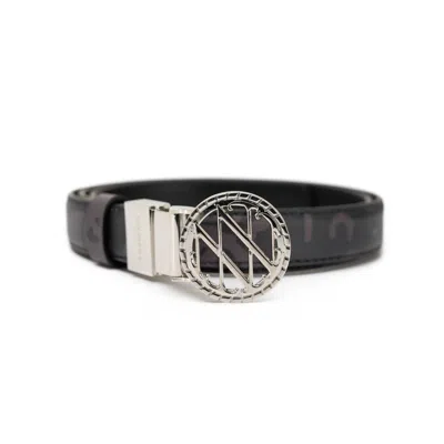 Noushella Women's Black / Silver Anahata Silver Small Belt In Black Elysium In Black/silver