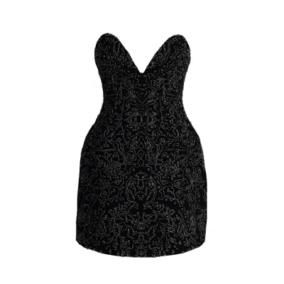 Noushella Women's Cora Strapless Dress In Black