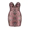Noushella Women's Cora Strapless Dress In Elysium