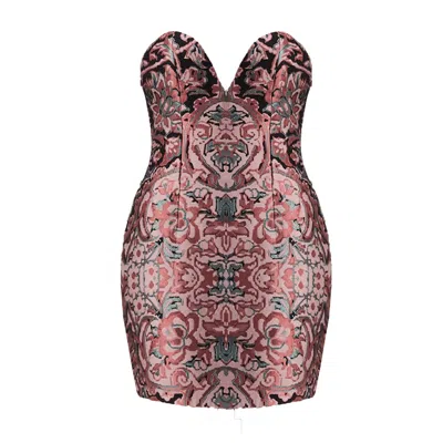Noushella Women's Cora Strapless Dress In Elysium